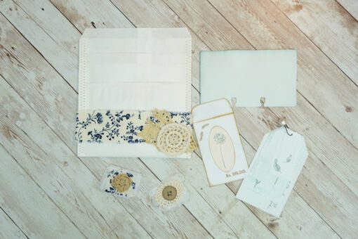 Soft Blue - Journal Ephemera Pack - Handmade Items - Image 4