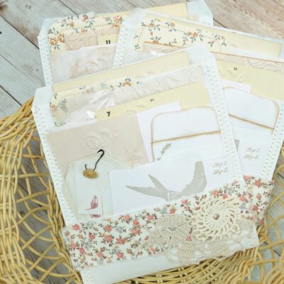 Pale Pink - Journal Ephemera Pack - Handmade Items