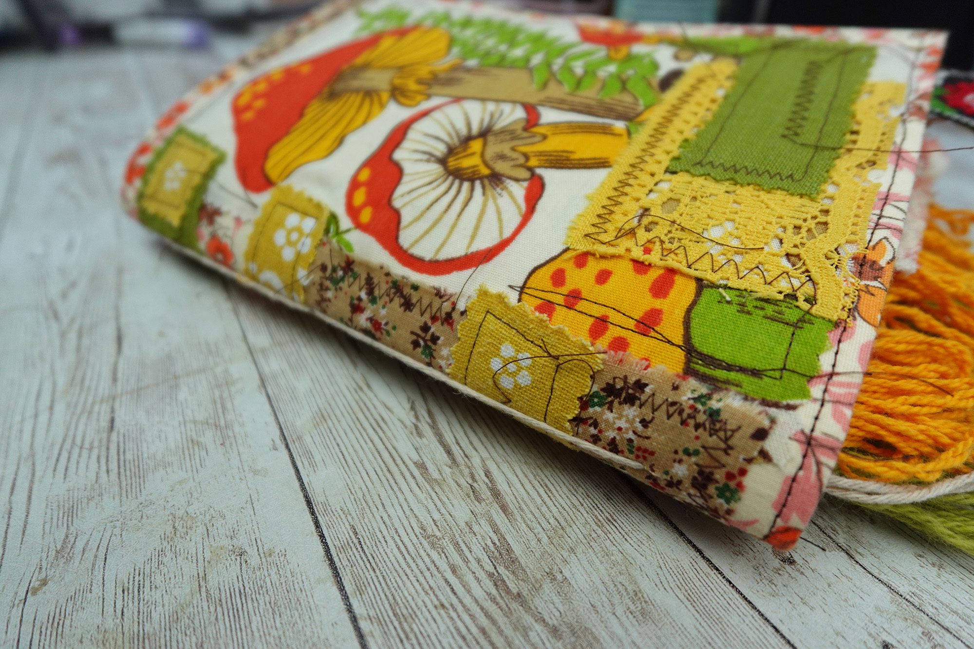 Fully Decorated Vintage Mushroom Junk Journal #1 - Image 5