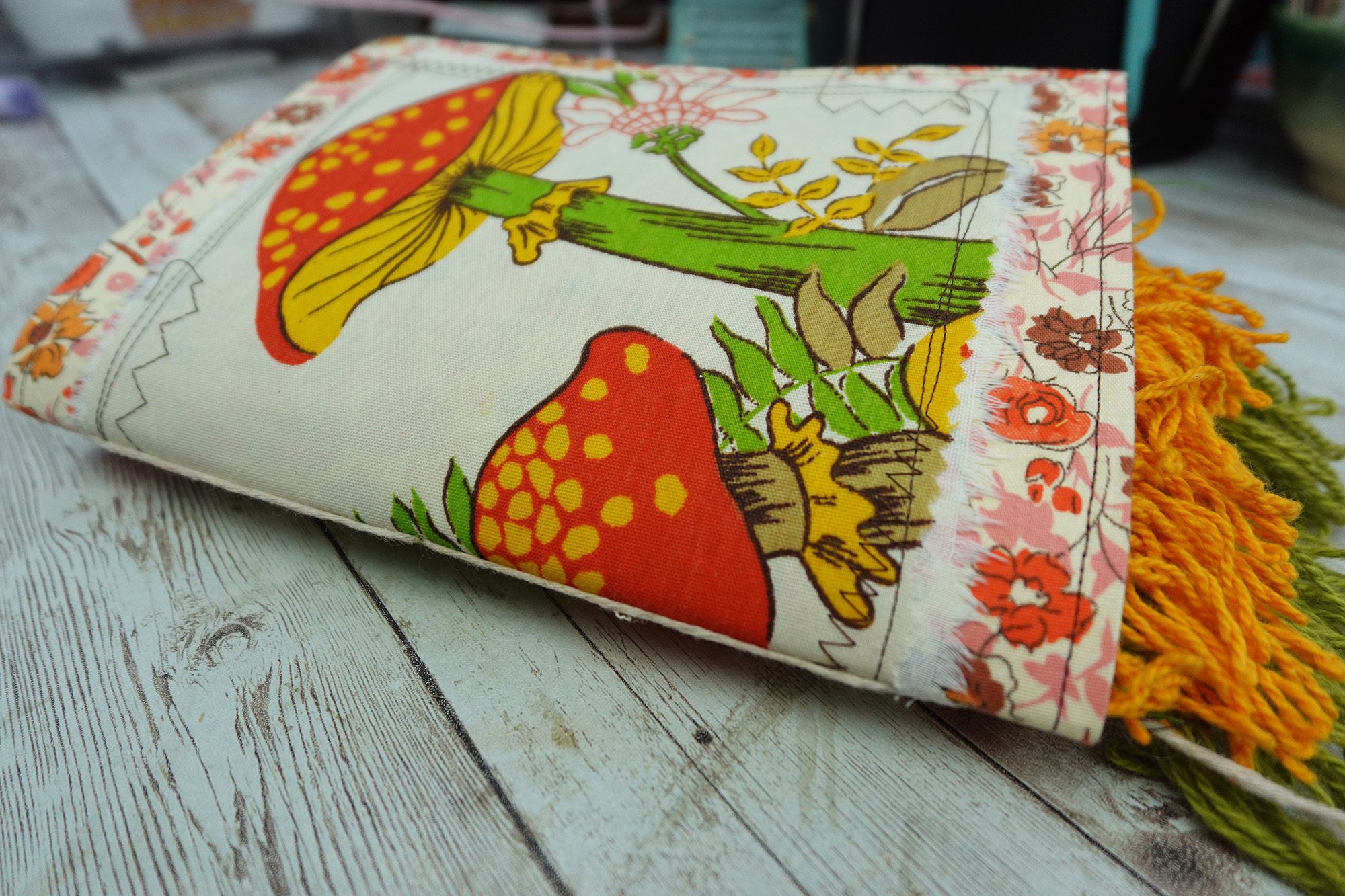 Fully Decorated Vintage Mushroom Junk Journal #2 - Image 3