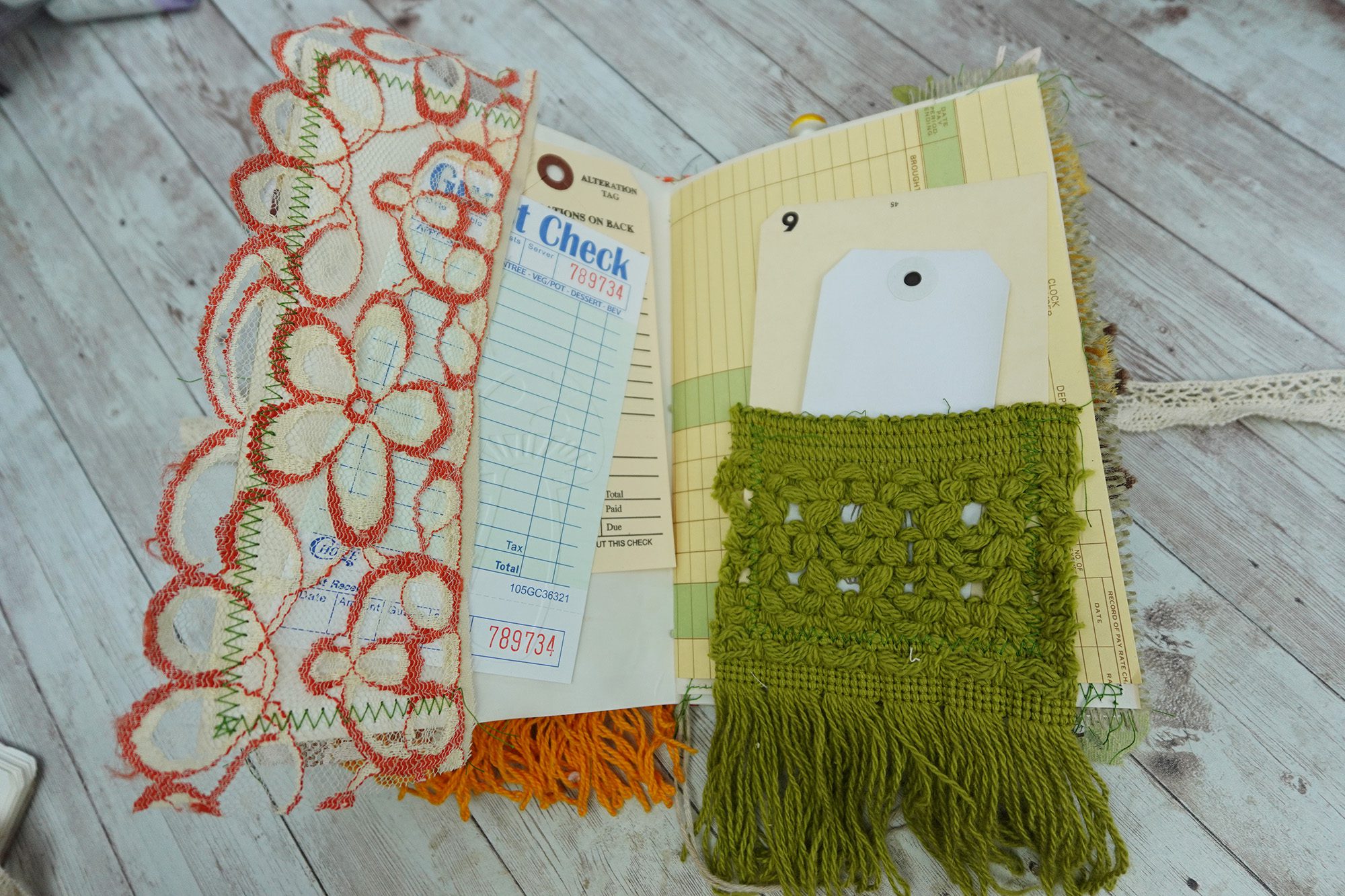 Fully Decorated Vintage Mushroom Junk Journal #2 - Image 8