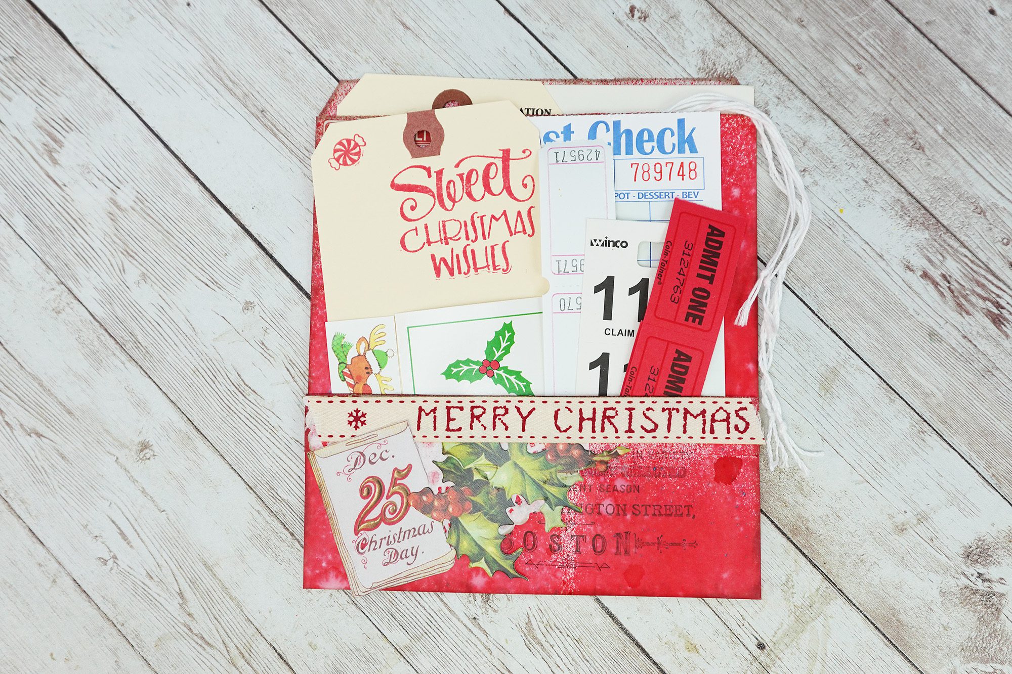 Puppy and Kitty Christmas Blank Journal - Journal B - Image 6