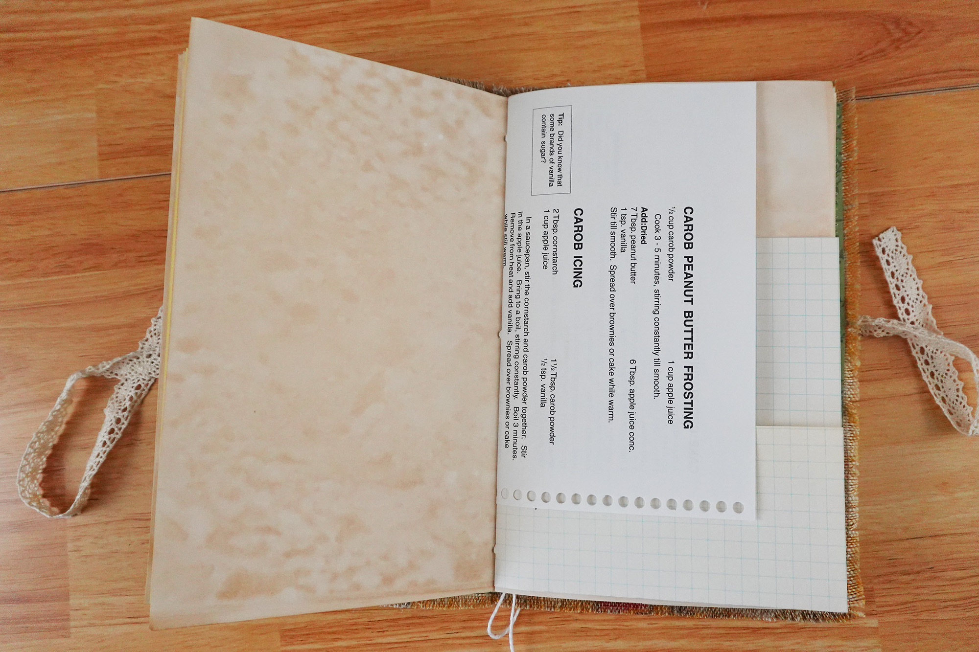 Vintage Kitchen Calendar Blank Journal - 1971 - Image 4